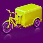 Lastenrad Icon